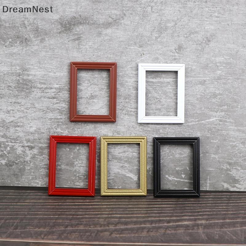 [DreamNest] 1:12 Dollhouse Photo Frames Mirror Frames Photo Border Photo Frame Model Decor (th)