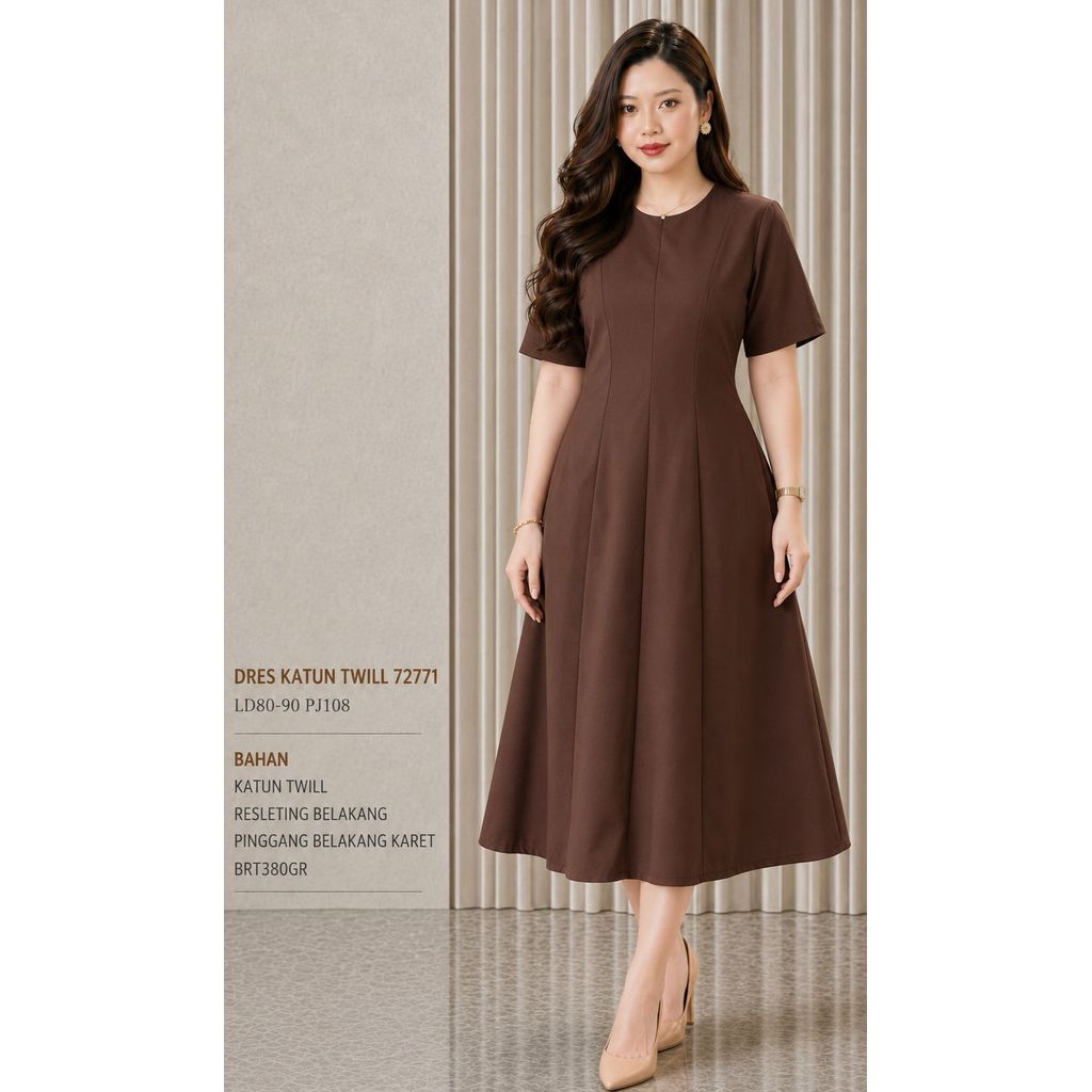 KATUN TWILL COTTON DRESS 72771 380GRAM IMPORTED CLOTHES