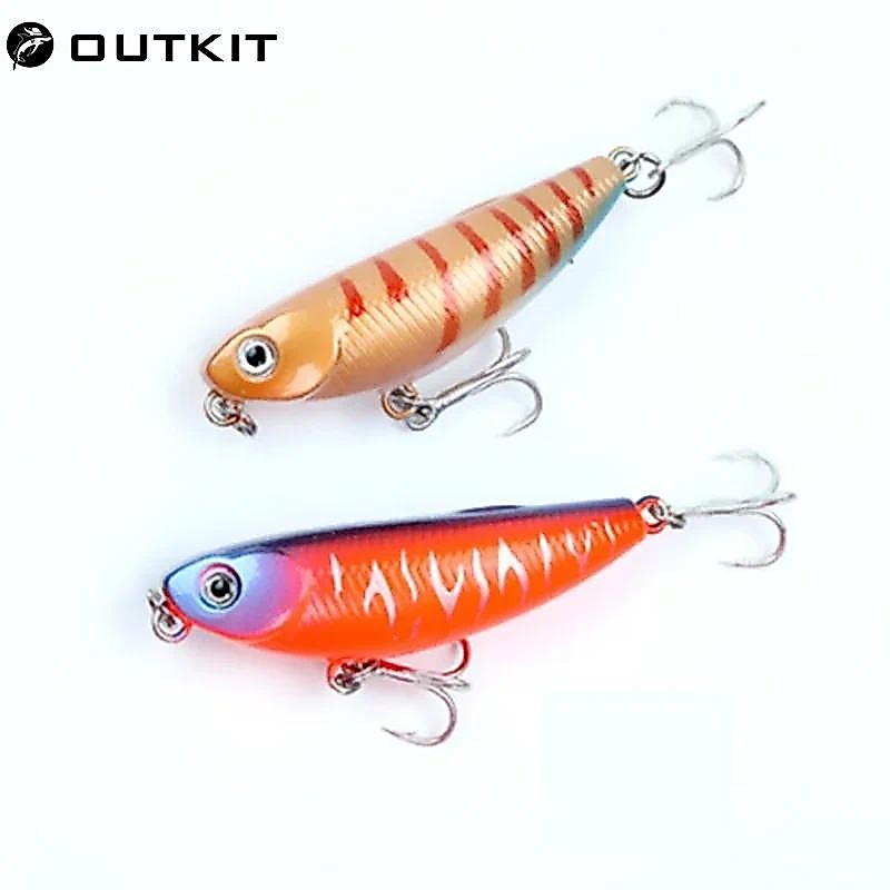 1pcs 5 ซม.5g ดินสอตกปลา Lure น้ําสุนัข Hard Lures เหยื่อ Wobbler ประดิษฐ์ Hard เหยื่อตกปลา Pesca