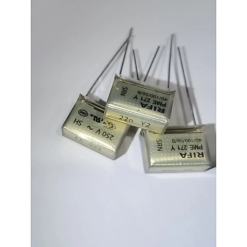RIFA ตัวเก็บประจุ PME271Y 1n 2n2 3n3 4n7 10n 22n 47n 68n 100n 250V PME271Y547MR PME5150MR30 1YB30 1pcs