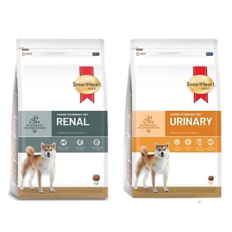 SmartHeart Gold ขนาด 3 kg. renal dog โรคไตสุนัข/ urinary dog โรคนิ่วสุนัข 1.5กก