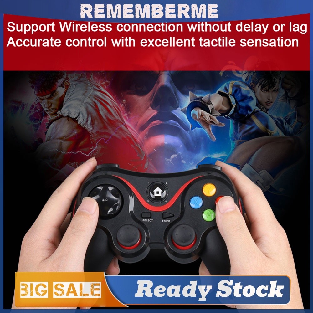 V8 2.4G Gamepad จอยสติ๊กไร้สายจอยสติ๊ก Gamepad สําหรับ Android/iOS/PC/PS3/สวิตช์