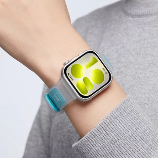 สายรัดกีฬาซิลิโคน for Huawei Fit 5/5 Pro/4/4 Pro/3 สายยางเปลี่ยนปรับได้โปร่งใส สายรัดสีเจลลี่กันน้ำ