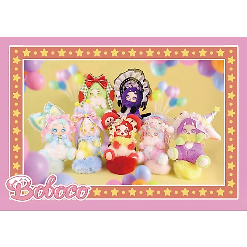 Original Boboboco V2 Sweetheart Party Series Soft Plush Blind Box – แบบสุ่ม, ของเล่นสะสมน่ารักสําหรับเด็ก