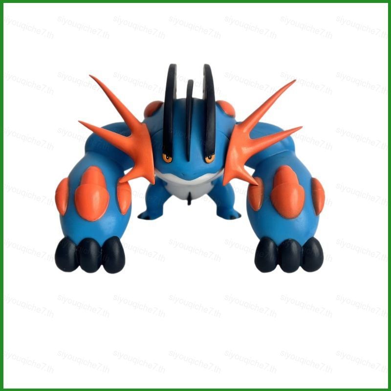 SY Pokemon Action Figure Mudkip evolve Marshtomp ตุ๊กตาของเล่นสําหรับเด็กเครื่องประดับคอลเลกชันของขว
