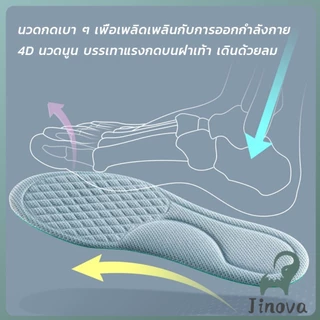 Jnv พื้นรองเท้า ดับกลิ่น ดูดซับ นาโน ต้านเชื้อแบคทีเรีย เหงื่อ รองเท้า เบาะ พอดีกับฝ่าเท้า นุ่มสบาย insoles