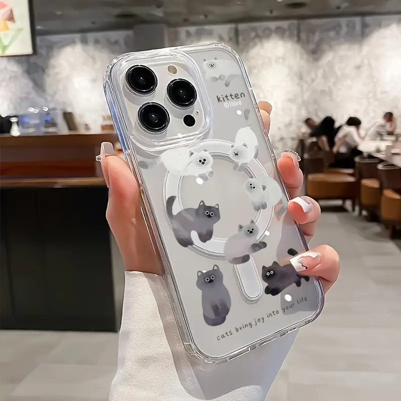 📑แม่เหล็ก เคสมือถือ เคสไอโฟนiPhone11 12pro 14plus 15 13 7P 14 อีวาน16promaxเคสโทรศัพท์ xs-XYYCK92+93 - รูปที่ 2