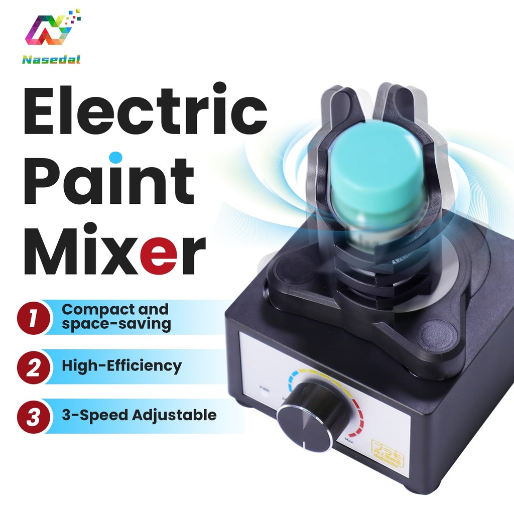Auto Paint Mixer เครื่องมือกวนไฟฟ้าสําหรับ Gundam Model Kit ภาพวาด Airbrush Hobby Craft Supplies Quick ผสมเครื่องปั่นโรตารี