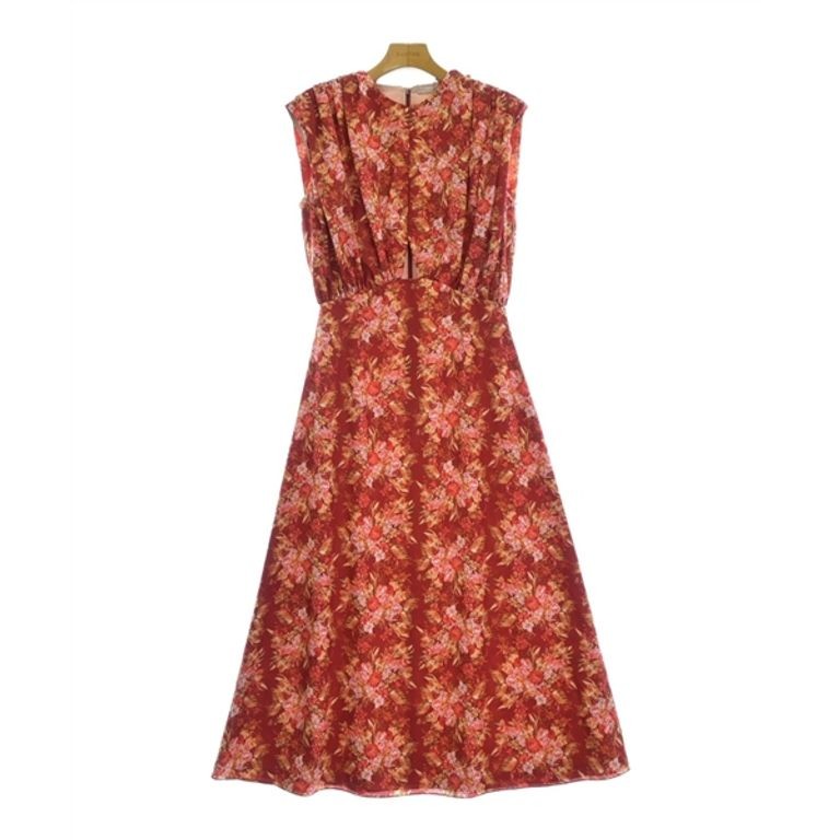 EMILIA WICKSTEAD Dress Beige White Women Direct from Japan Secondhand