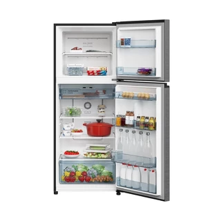 Hitachi Grand Carbon Line ตู้เย็น 2 ประตู 12.2 คิว Inverter (สีเทาเงิน) รุ่น HRTN6379SGTH