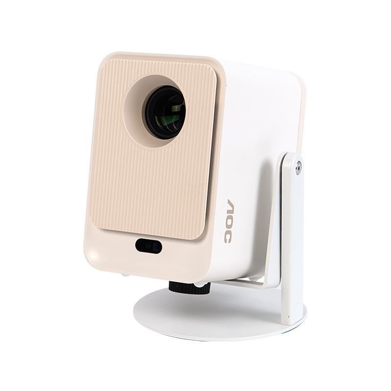 AOC Projector T6plus โทรศัพท์มือถือความละเอียดสูงพิเศษในครัวเรือน ออโต้โฟกัส 360°Gimbal หอพักนักเรีย