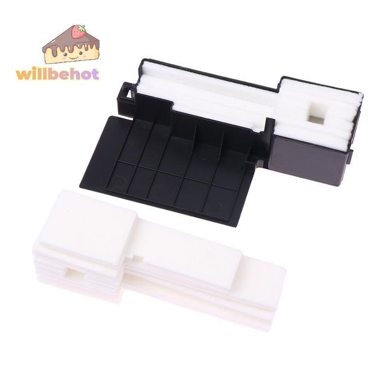 [Willbehot-t] ฟองน้ําสําหรับ Epson L210 L395 L380 L355 L220 L120 L382 L365 L455 L475 แผ่นหมึกเสียสํา
