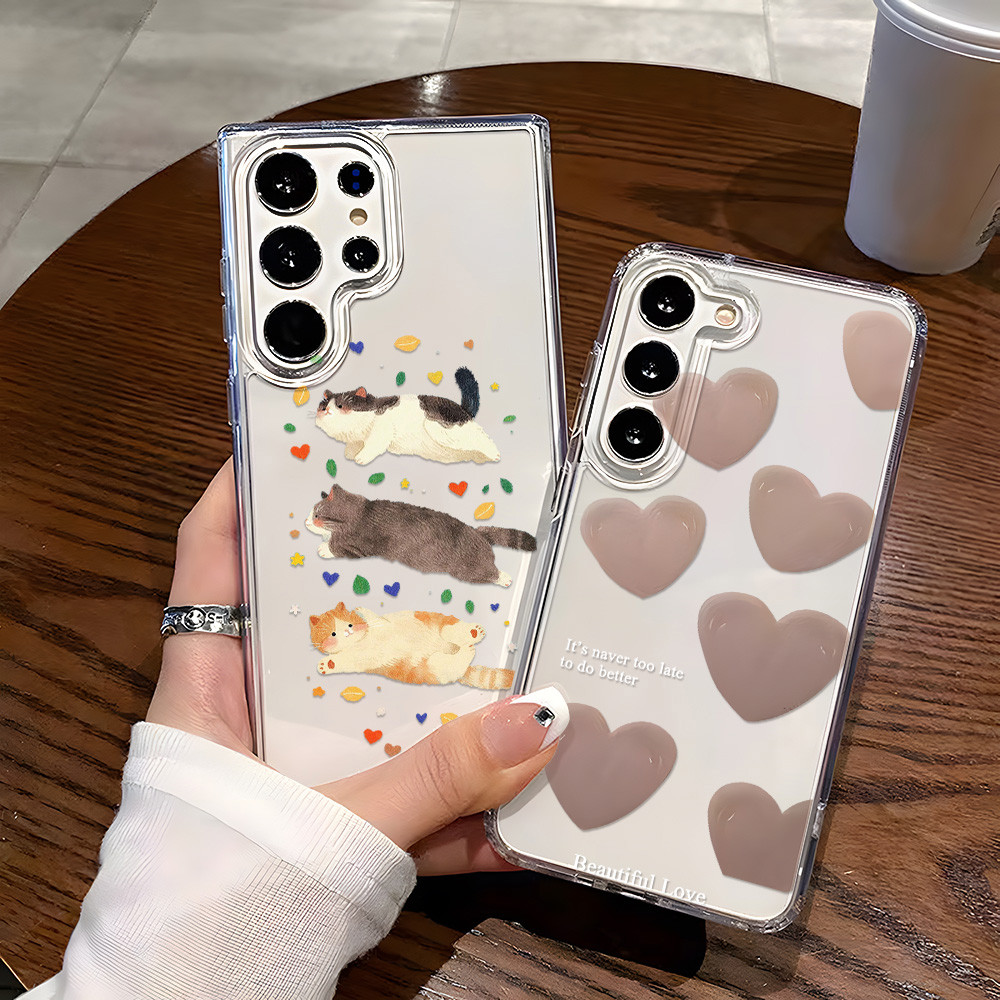 เหมาะสำหรับ Samsung A17 A57 A56 A07 A37 A55 A26 A06 A36 A35 A25 A05S A15 S25 S26 Ultra A73 เคสโทรศัพท์มือถือกันกระแทก
