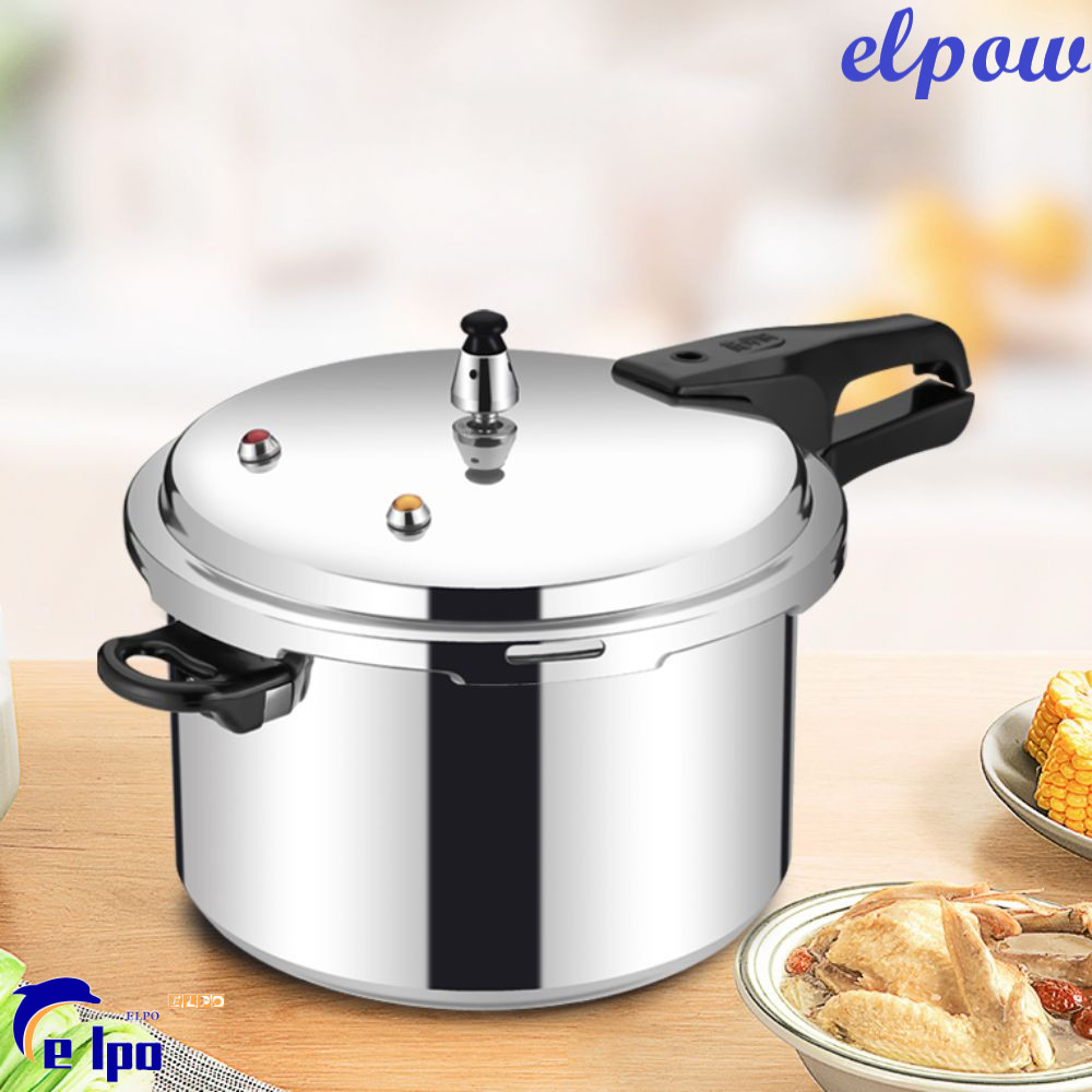 PIXELPOWER หม้อความดันเตาแก๊ส, หม้อแรงดันอลูมิเนียมอัลลอยด์ 3 ลิตร, หม้อซุปป้องกันการระเบิดขนาดเล็กแบบหนาอเนกประสงค์ที่ราบสูง