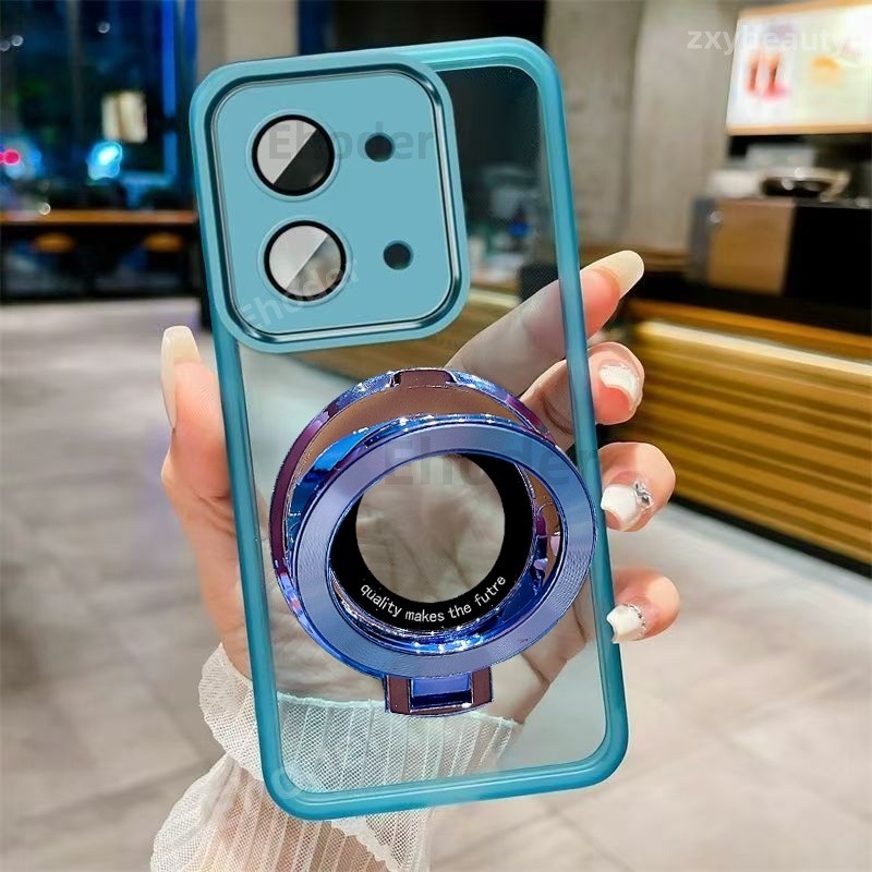 สําหรับ Xiaomi POCO X8 Pro Max 5G 4G 2026 กรณีโปร่งใสแหวนผู้ถือแม่เหล็กสําหรับ Mi POCOX8Pro X8Pro X8ProMax นุ่ม Slim ปกหลัง – โปรปัง