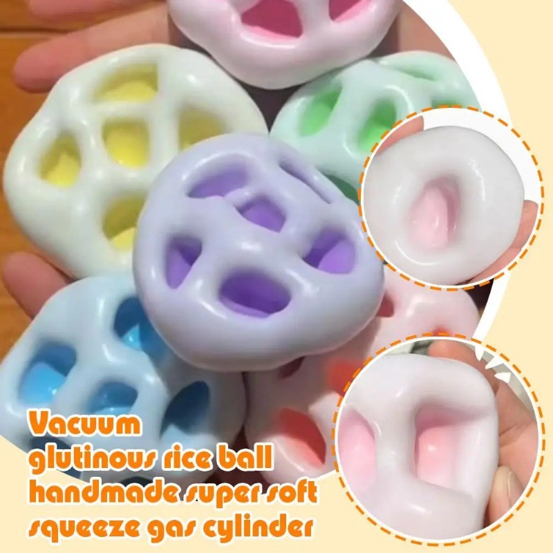 1 PC Squishy ของเหลวน้ําแข็งผิว Jelly Ball บีบของเล่นเด็กผู้ใหญ่ Soft Pinch Pop Fidget ของเล่น Party ของขวัญนวนิยายเกมความบันเทิง