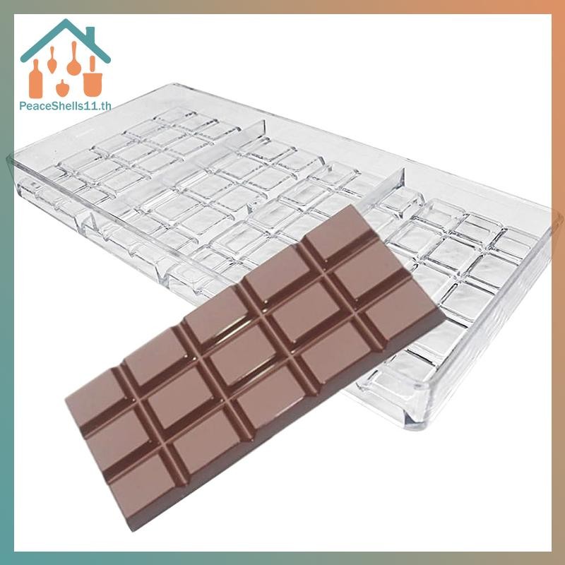 PeaceShells 3D Polyคาร์บอเนตช็อกโกแลตแม่พิมพ์ทรงกลมช็อกโกแลตS Bonbons Candy Bar Confectionery Baking Pastryเครื่องมือTH