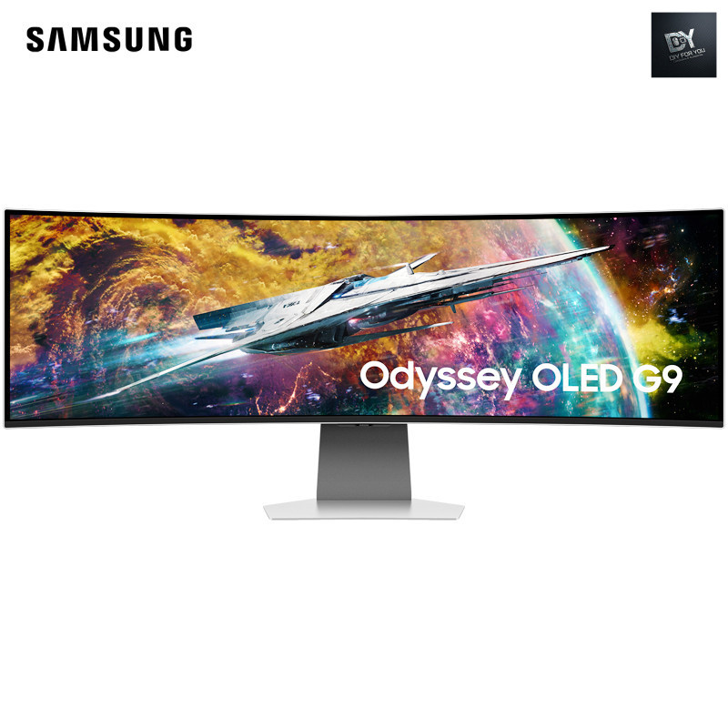 samsung monitor 49 นิ้ว 4k 240hz จอคอม 4k OLED G9 C49G95TSSC 163 ซม. 240HZ 5K ที่แม่นยําพร้อมจอภาพเก