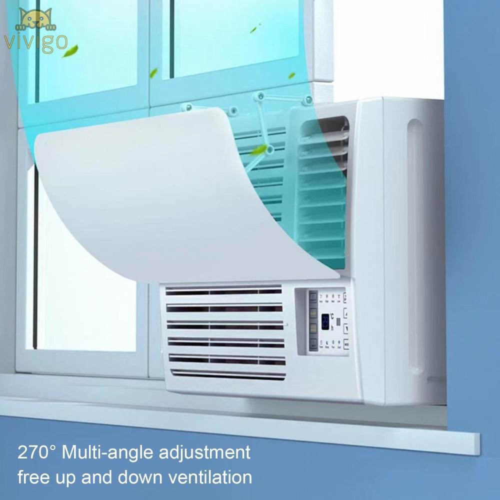 Wind Deflector Wall AC Unit Up 53 * 27 ซม. AC Deflector Wall Unit Deflector