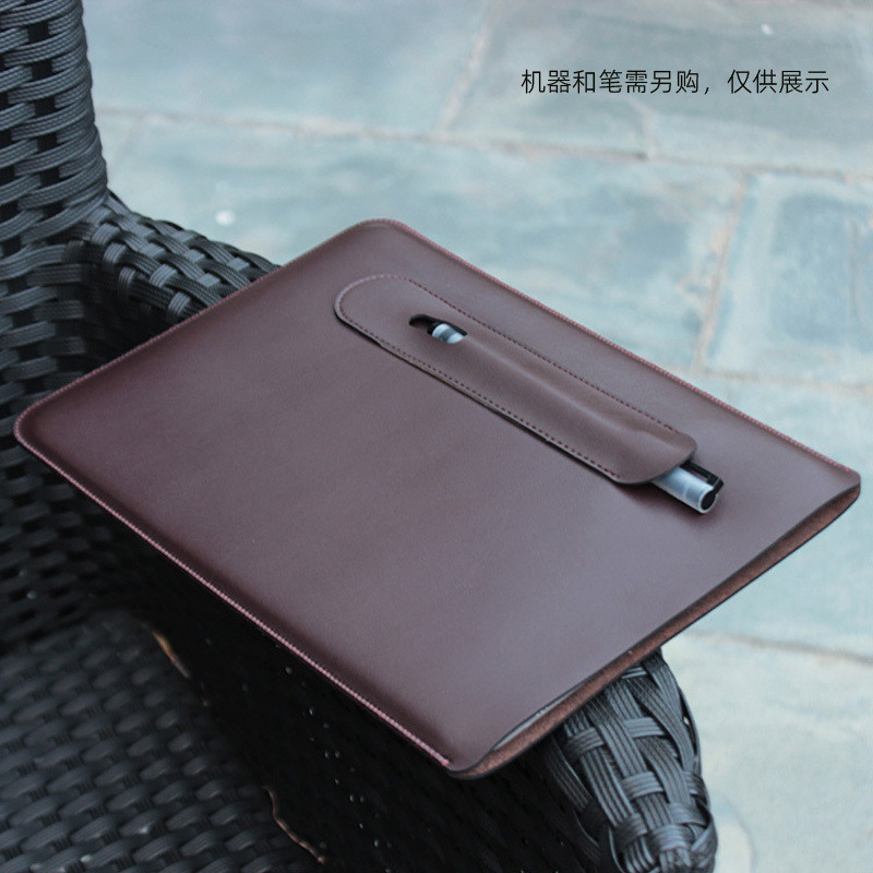 IFLYTEK Air2/Air2 Pro 8.2 นิ้วกระดาษไฟฟ้า Book Reader Storage เคสหนังป้องกันรอยขีดข่วนหนังไฟเบอร์ [จัดส่งในวันเดียวกัน]