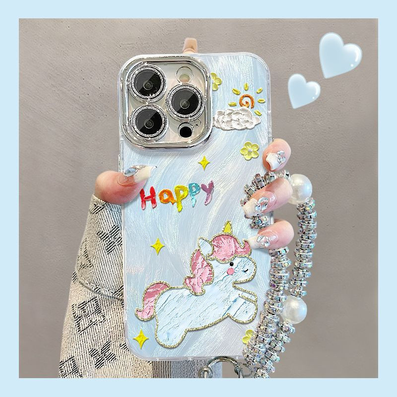 Annie เคส Apple ที่รองรับ เคส เคส iPhone 16 PROMAX iPhone 15 PLUS 14 PROMAX 13 PRO 12 11PRO-HLYSJK78