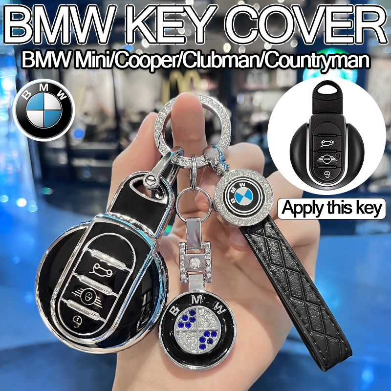 เคสกุญแจรถยนต์ BMW Mini/Cooper/Clubman/Countryman ปลอกกุญแจ BMW Mini พวงกุญแจ Clubman
