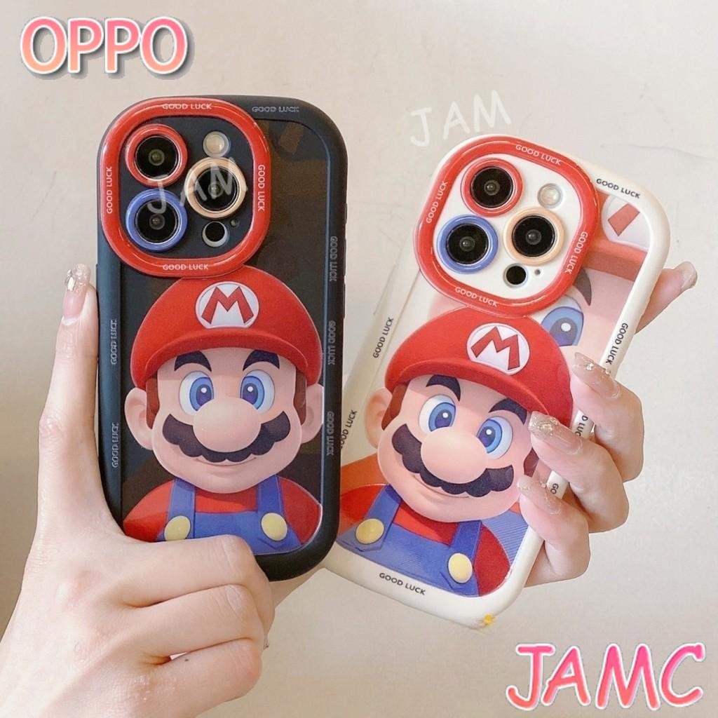 กรณีOPPO มาริโอ้ สำหรับReno 5 6LiteA38 A18 A15 A35 A12 A53 A33 A57 A16 A54 A58 A74 A95 a76 K10 A96 A94F19Pro A72 A52 SXE