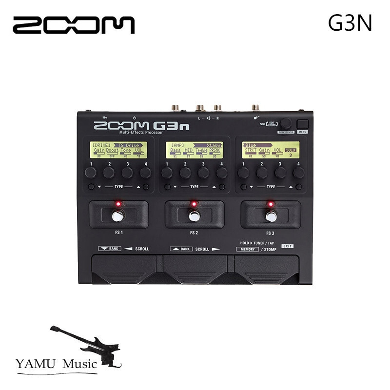 Zoom G3N Guitar Multi Effects Processor พร้อม 70+ Builtin Effects Amp Modeling Looper