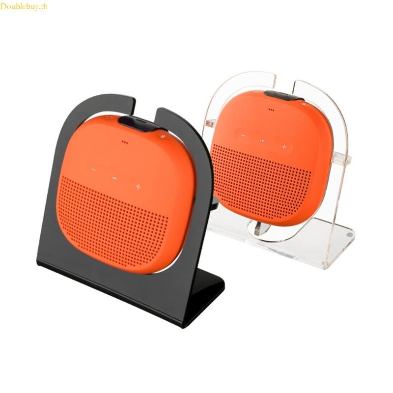 ขาตั้งเดสก์ท็อปลําโพงอะคริลิค Doublebuy สําหรับ Bose SoundLink Micro Smart Speaker Holder