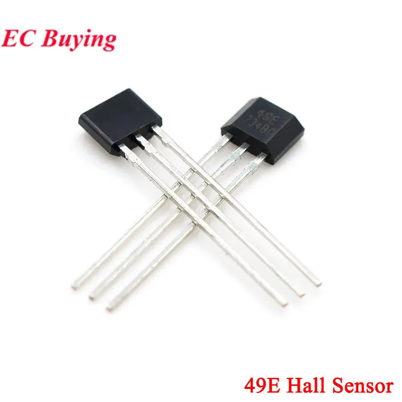 20 ชิ้น/2 ชิ้น 49E Hall องค์ประกอบ S49E OH49E SS49E Hall Effect Sensor Linear Switch Sensors สําหรับ