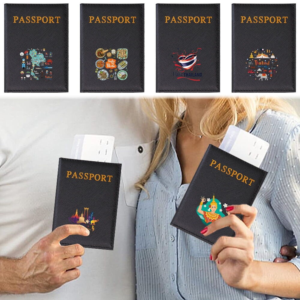 ปลอกพาสปอร์ต ที่ใส่พาสปอร์ต เคสปกพาสปอร์ต กระเป๋าเดินทาง ของขวัญเทศกาล ของใช้จำเป็นเวลาเดินทาง
