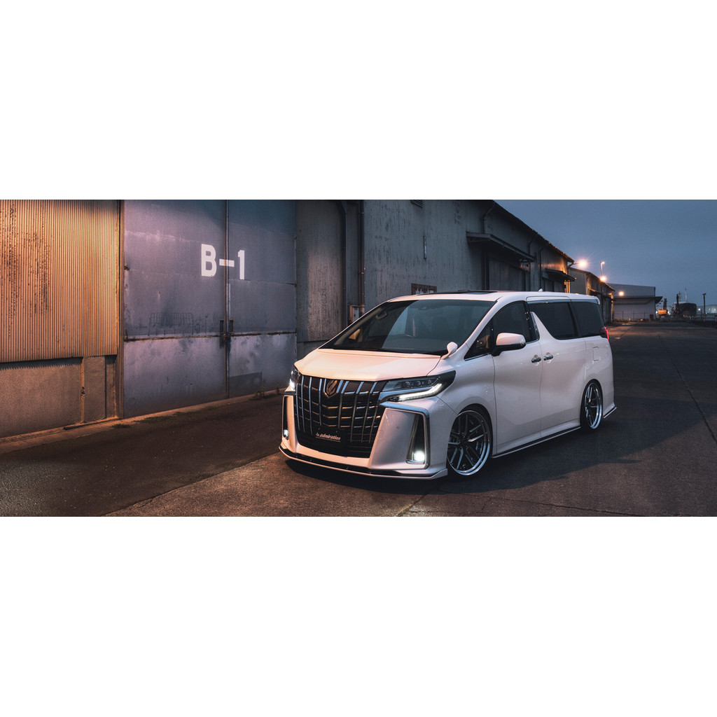 AR AR admiration Alpha SC Sports Surround ดัดแปลงเวอร์ชั่นญี่ปุ่นด้านหน้าด้านหลัง Lip Exhaust ปีกด้า