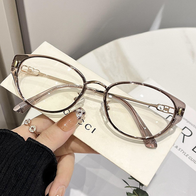 [ZM✨] ปรับองศาตาซ้ายและขวาได้พร้อมแว่นกันรังสีที่แตกต่างกัน / 0 - 425° แว่นสายตาสั้น กรอบแว่นกันรังสีแฟชั่นสำหรับผู้ชายและผู้หญิงพร้อมเลนส์ลดเสียงรบกวน 1050 - รูปที่ 4