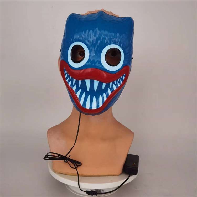หน้ากาก Bobby เรืองแสงใหม่ LED Bobby Sausage Monster Mask Bobbys Game Time Party Mask