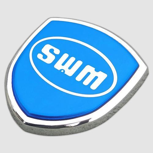 SWM SWM G01 X3 X7 โลโก้รถดัดแปลงที่ไม่ซ้ํากันสร้างสรรค์โลโก้รถสติกเกอร์ตกแต่งอุปกรณ์ตกแต่งโลหะ