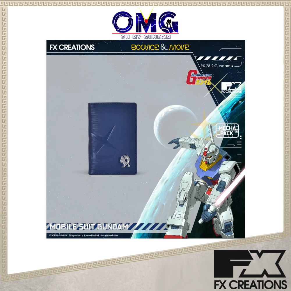 FX Creations RX-78-2 ที่ใส่บัตร GUFW244022-98 Gundam Card Case Cardholder Cardcase Men Wallet Dompet