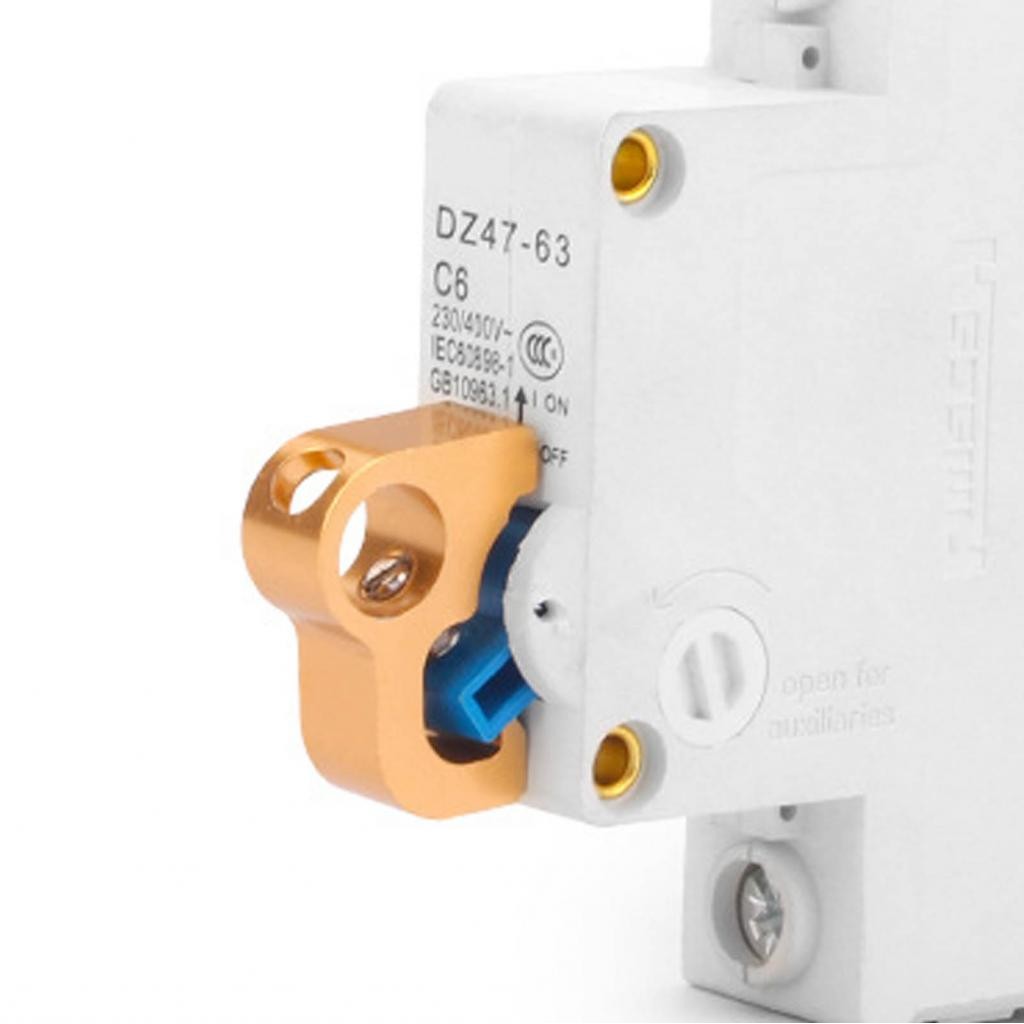 Ruba888-ph อลูมิเนียม Oy กุญแจล็อคไฟฟ้าสําหรับอุตสาหกรรม Switchgear Tagout Kit