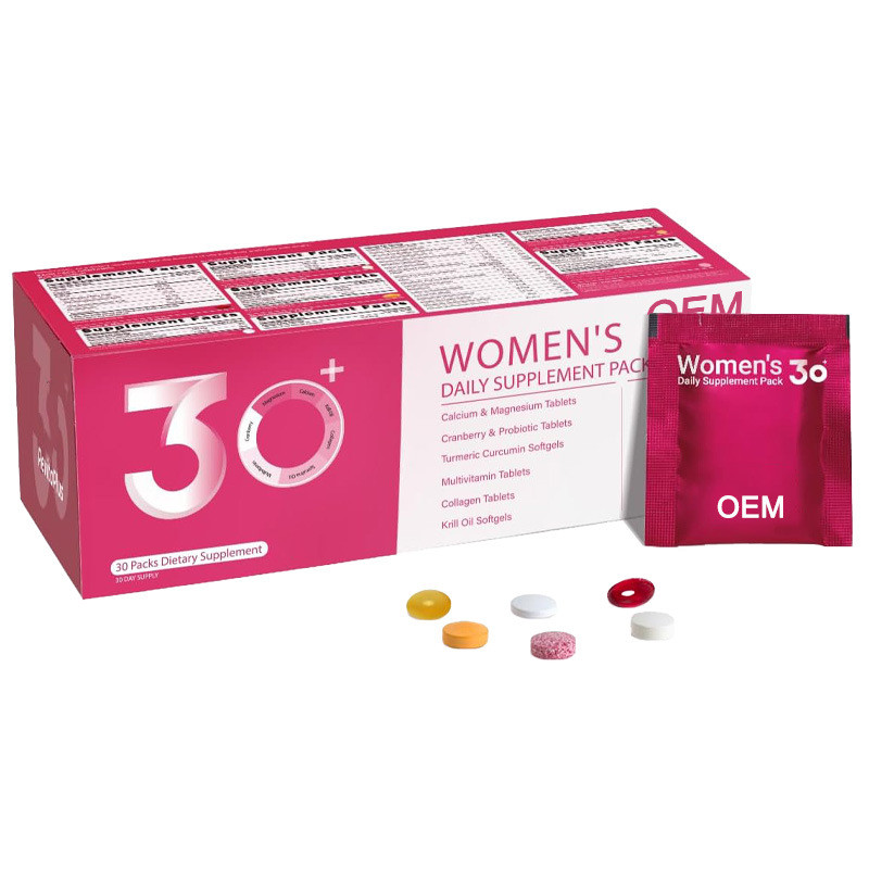 อาหารเสริมโภชนาการวิตามินสําหรับสุภาพสตรี คอลลาเจน Cross-Border tk oem การปรับแต่ง oem