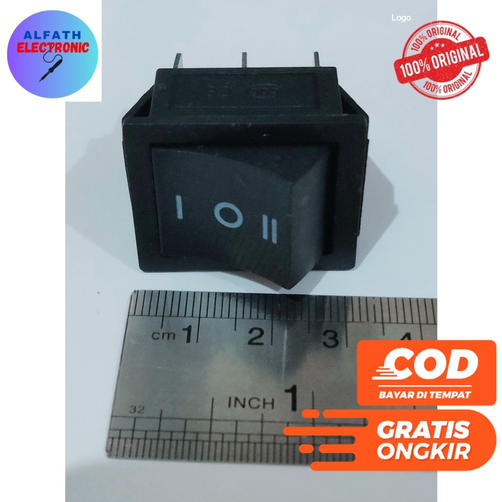 SWITCH SWIT SWITCH ON OFF ON 6P 6 PIN สีดําคุณภาพดี