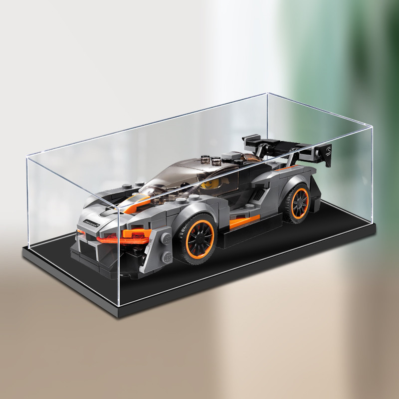 [กล่องแสดงโปร่งใส] กล่องแสดงอะคริลิค 75895 เหมาะสําหรับ Lego Racing speed Series7589276895กล่องแสดงเ