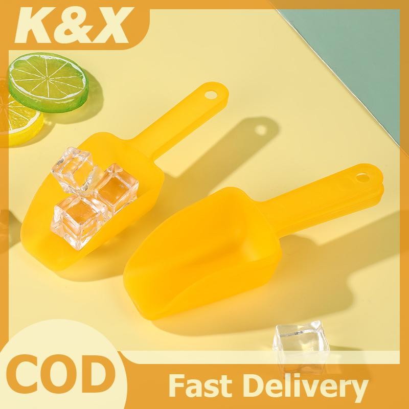 เค&X พลาสติกพลั่วน้ําแข็งแป้งอาหารขนมตักไอศครีมขนมพลั่วข้าวครัว มีน้ําค้างแข็ง หนาอเนกประสงค์พลั่วน้ําแข็งใหม่