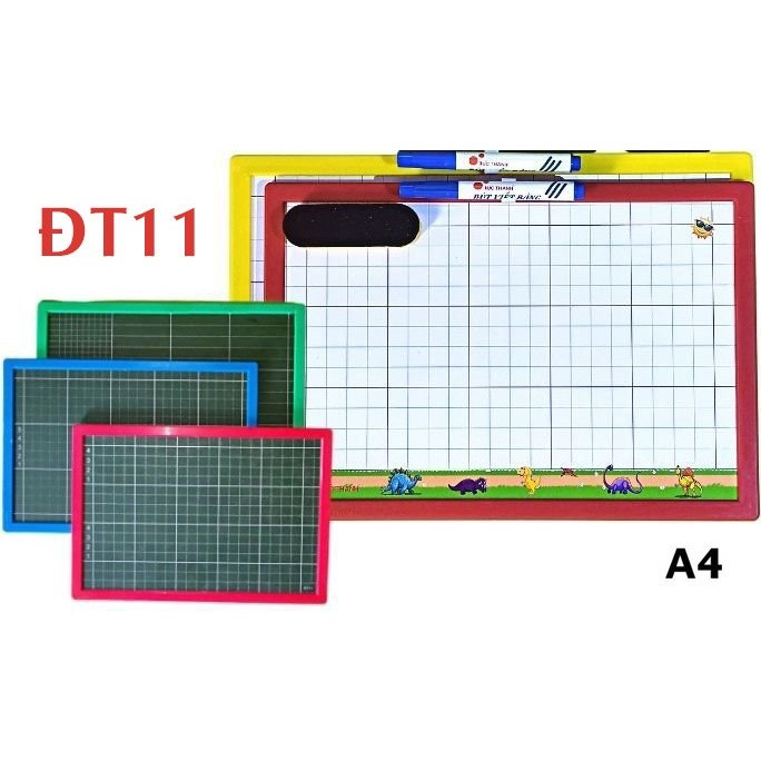 DUC THANH WOODEN CORE TABLE A4/F4 - STUDENT 2-SIDED TABLE (4 เซลล์)