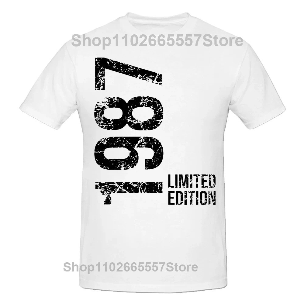 COD 2025Novelty Awesome 37th 37 Years Retro Vintage 1987 T Shirts Grnew23 IJX8