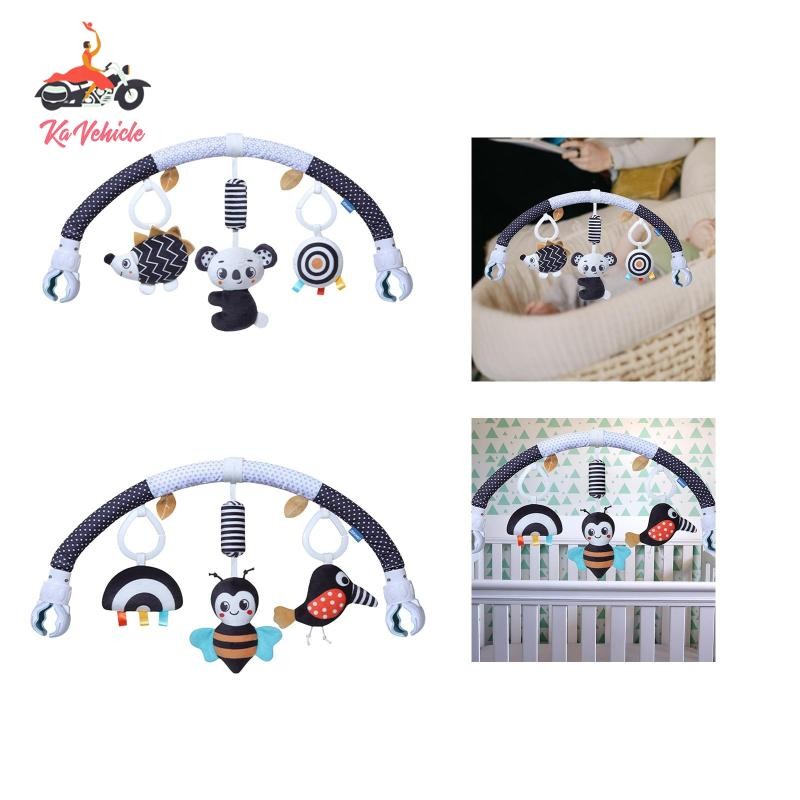 [Whstrong] รถเข็นเด็ก Arch ของเล่นที่นั่งแบบพกพาของเล่นมือถือสําหรับ Bouncer Seat รถเข็นเด็กเปลเด็ก 