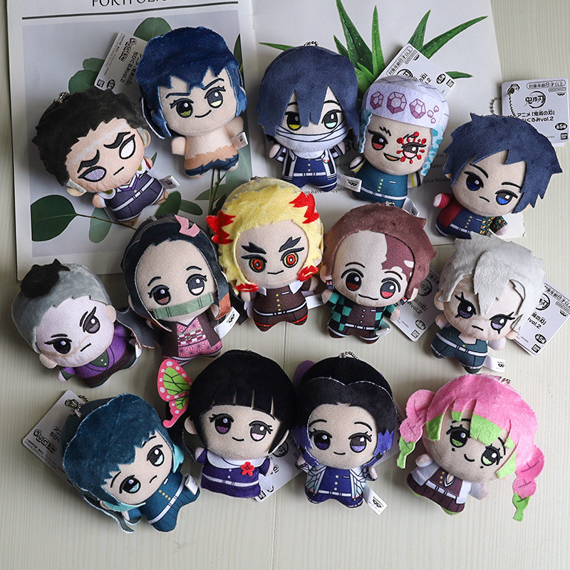 Demon Slayer/Shinobu/Giyu/Muichiro/Mitsuri/Demon Slayer ตุ๊กตาน่ารัก/lsod