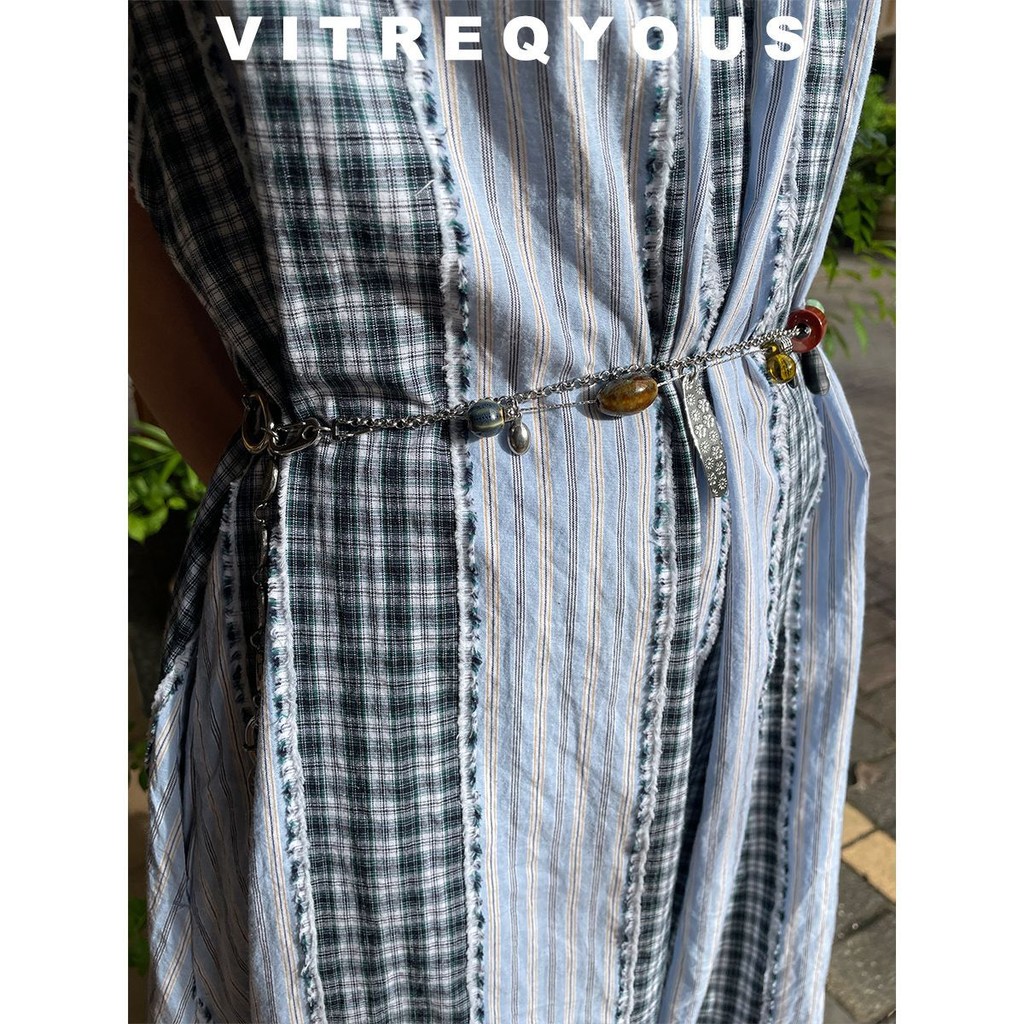 VERB Nomad สร้อยคอและโซ่เอวดesignดั้งเดิม มัลติฟังก์ชั่น เพื่ออัญมณียุคกลางที่สวยงาม