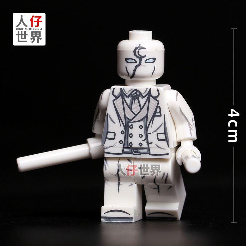 Corey Moon Knight ละครอเมริกัน Moon Knight Moon Knight การศึกษาแทรก Building Block Minifigure ของเล่