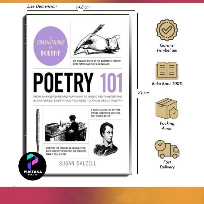 หนังสือนําเข้า 101 POETRY Eng - Pustaka Book99
