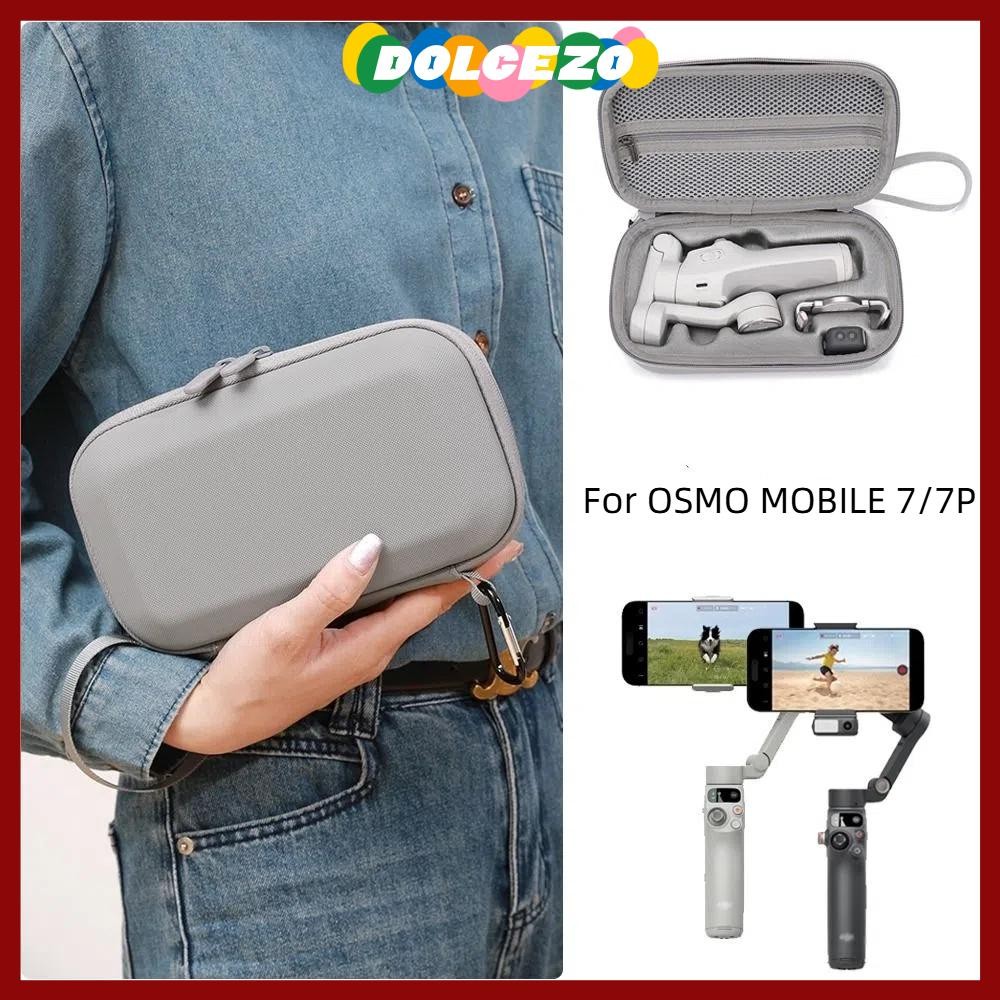 DOLCEZO Carring , EVA Anti-drop Storage Bag, กันกระแทกฮาร์ดกันน้ําสําหรับ OSMO MOBILE 7/7P