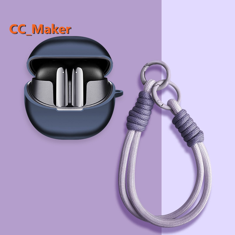 For QCY AilyBuds Pro+ Case Suitable for QCY AilyBuds Pro Silicone Soft Shell QCY HT10 Shockproof She